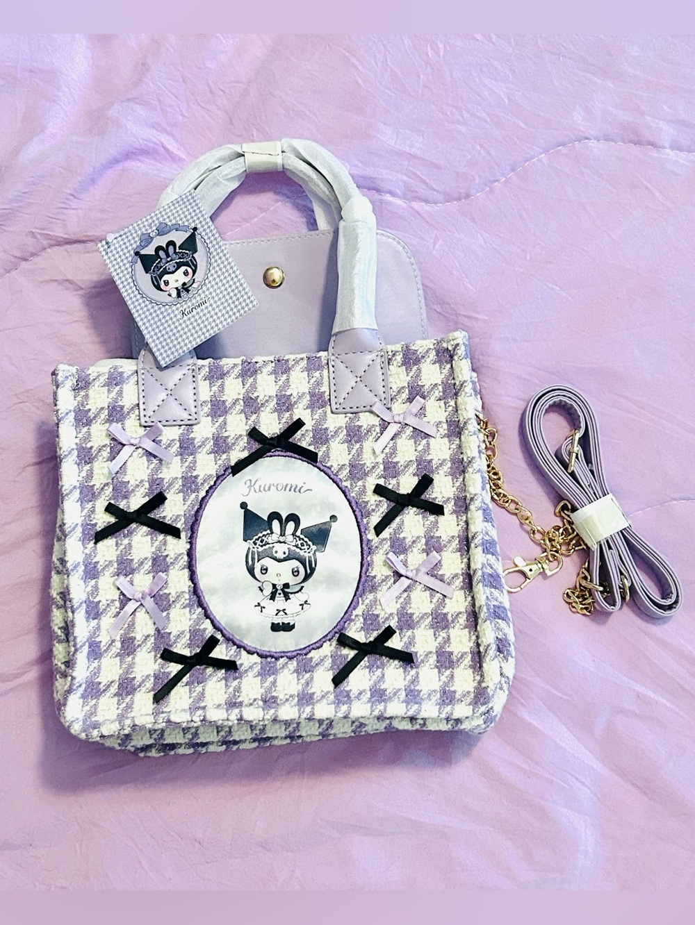 Kuromi Crossbody Purse